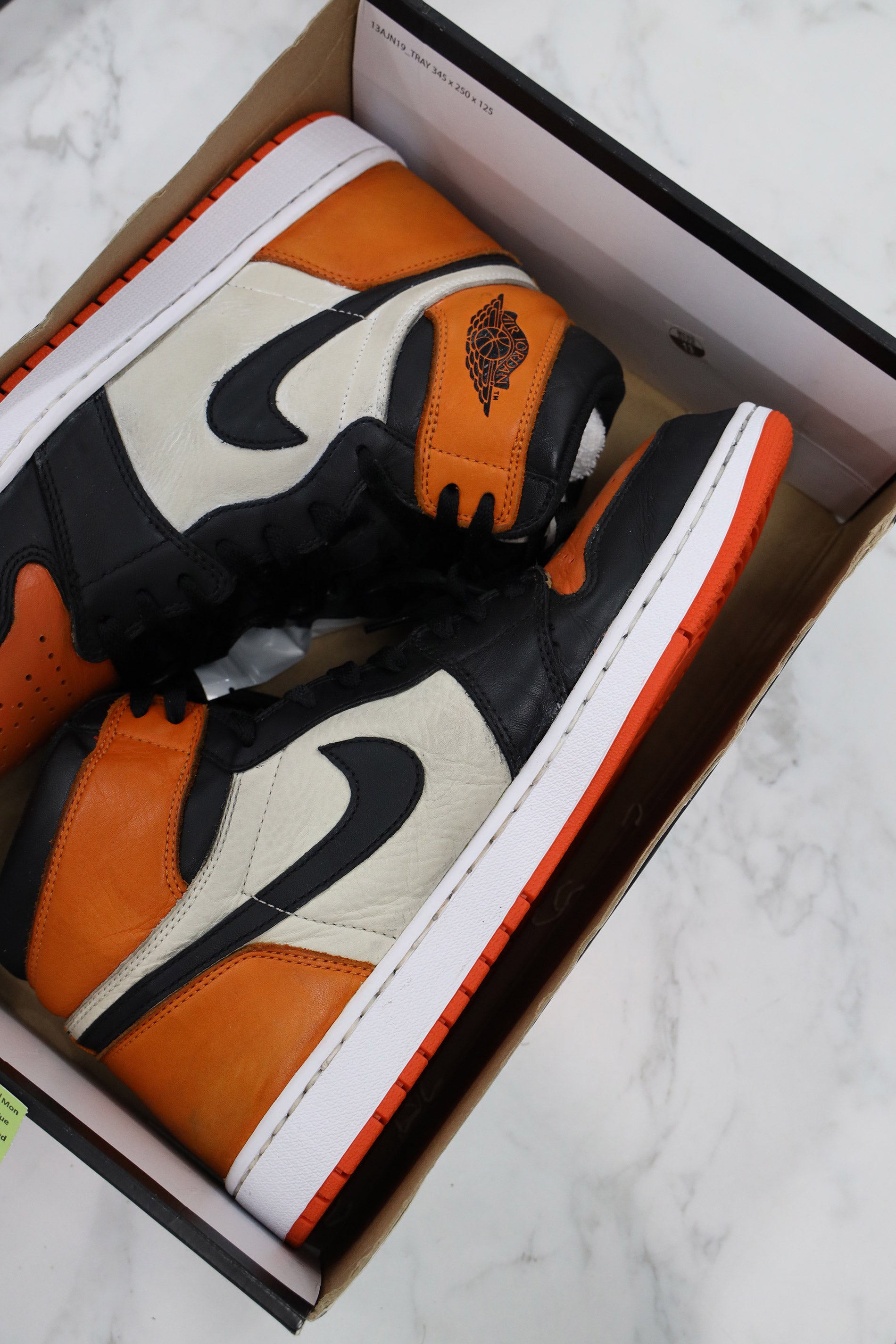Orange Black Nike Shoes